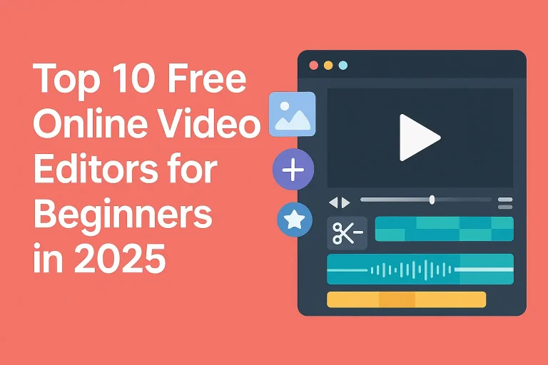 Top 10 Free Online Video Editors for Beginners in 2025